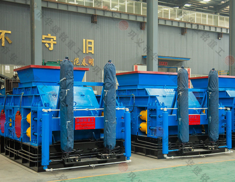 河卵石對輥制砂機(jī)